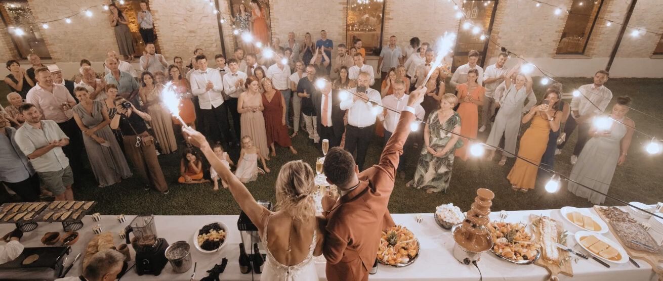 vidéaste mariage Domaine Tour des Chênes Gard