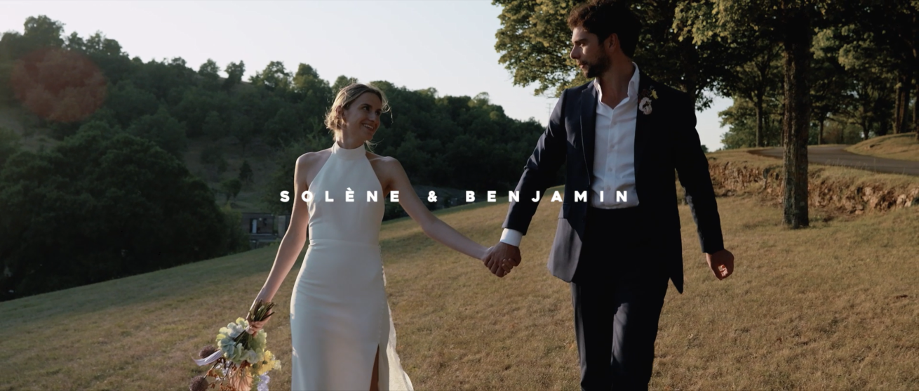 mariage Solène et Benjamin au domaine de Baldassé - Aveyron